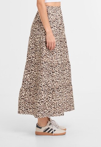 Noisy may NMFREJA POPELINE MAXI SKIRT WVN ' ' in Silber