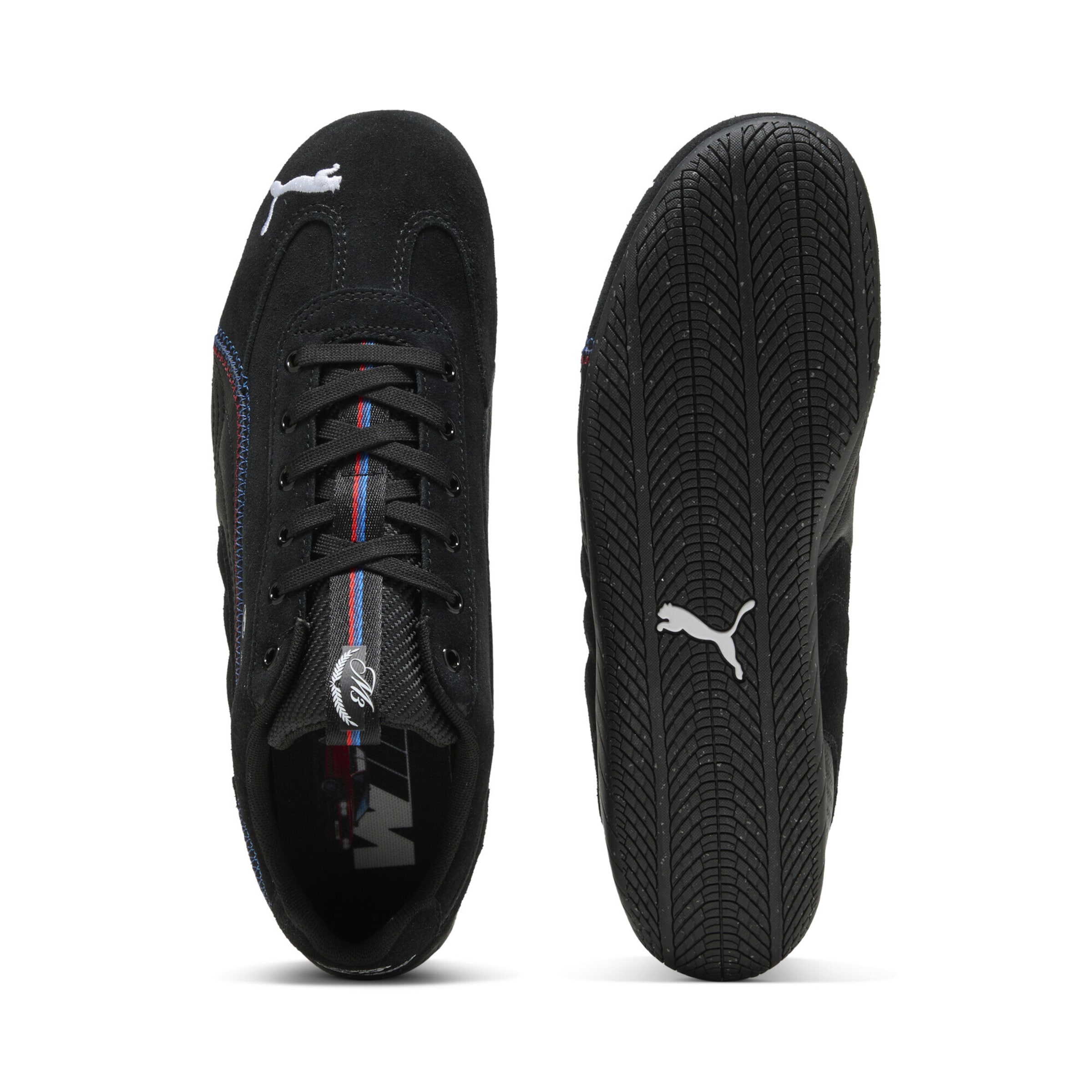 PUMA Sportschoen 'BMW M Motorsport M3 40Yrs Speedcat' in Zwart