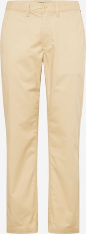 VANS Regular Chino Pants 'AUTHENTIC' in Yellow: front