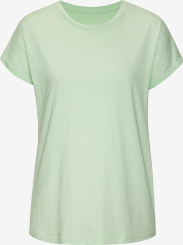 T-shirt VIVANCE en vert : devant