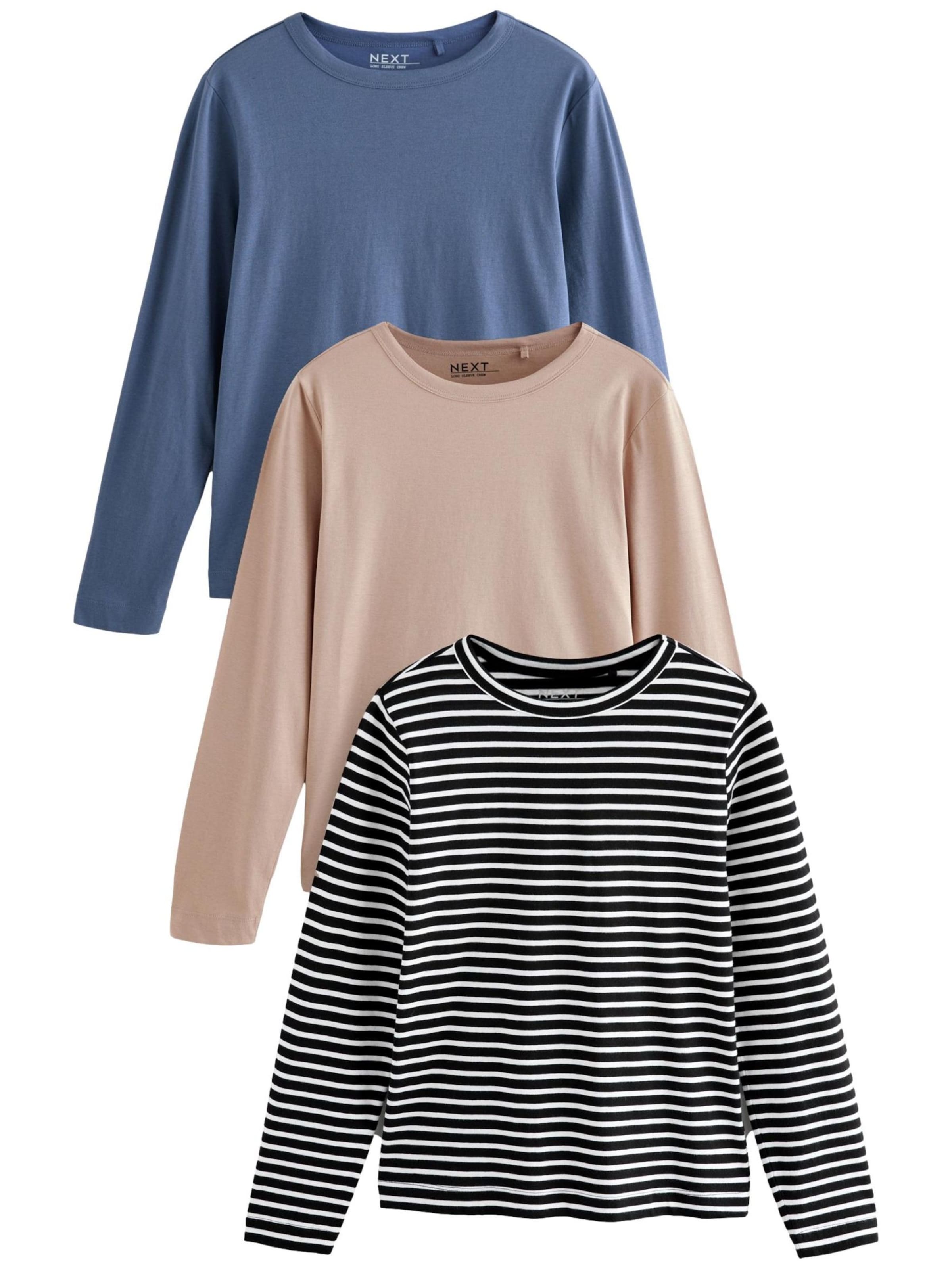 Next Shirt in Beige: voorkant