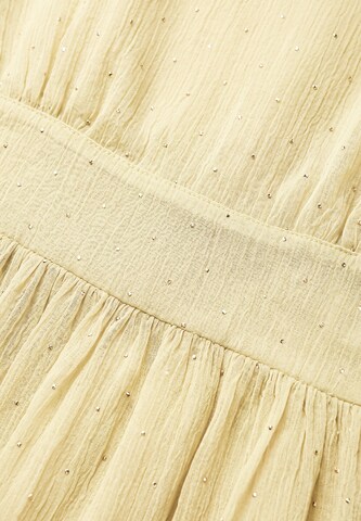 Robe usha BLACK LABEL en jaune