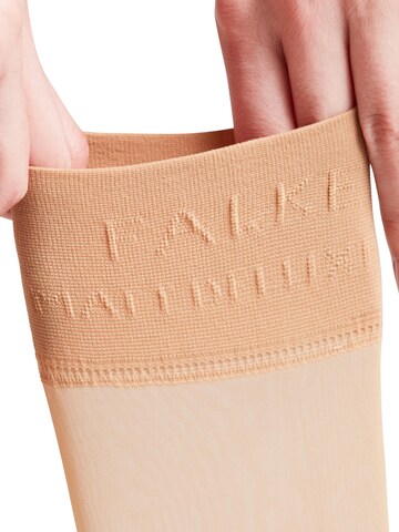 FALKE Overknee Strümpfe 'Matt Deluxe'‌‌‌‌‌‌‌‌‌‌ in Gold