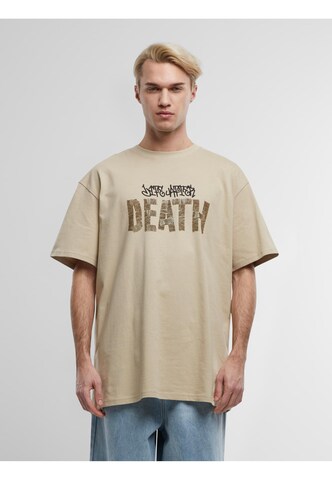 T-Shirt 'Life After Death' MT Upscale en beige : devant