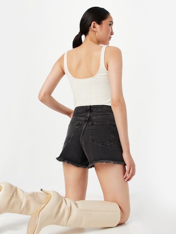 Monki Loosefit Farmer - fekete