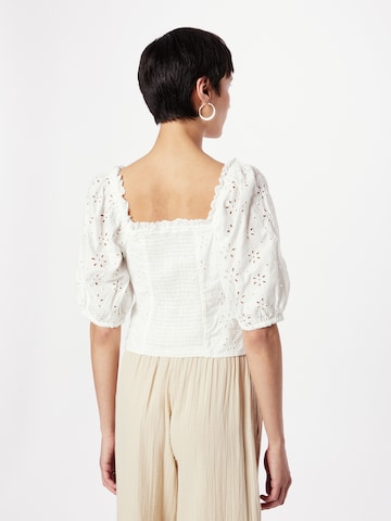 GAP Bluse 'EYELET' in Weiß