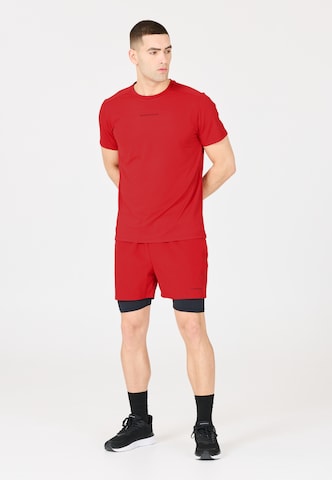 ENDURANCE Performance shirt 'Loker' in Red