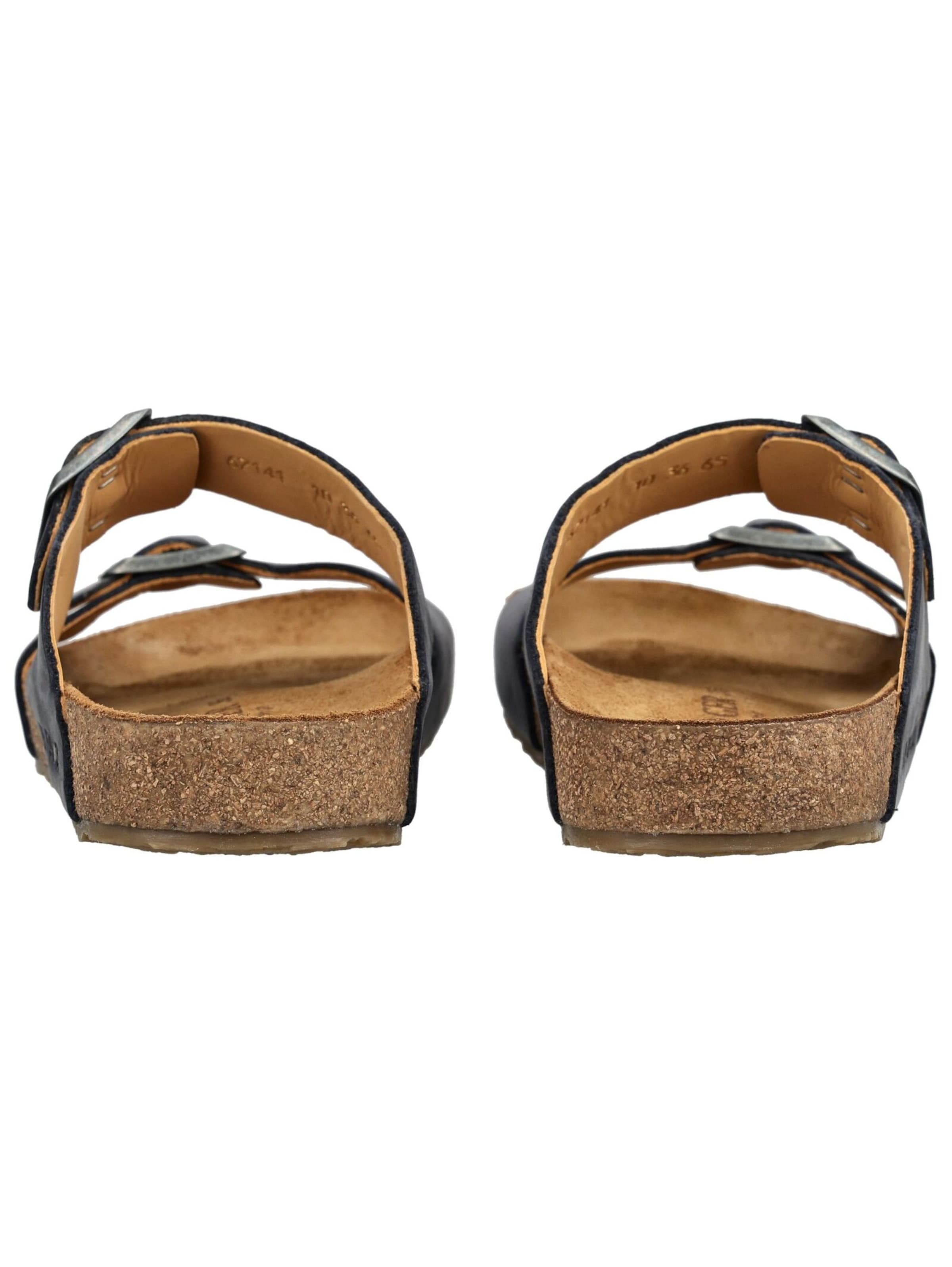 HAFLINGER Muiltjes in Blauw