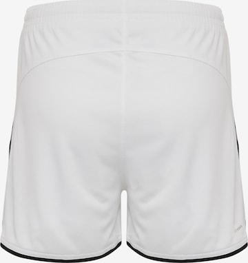 Hummel Regular Workout Pants 'Poly' in White