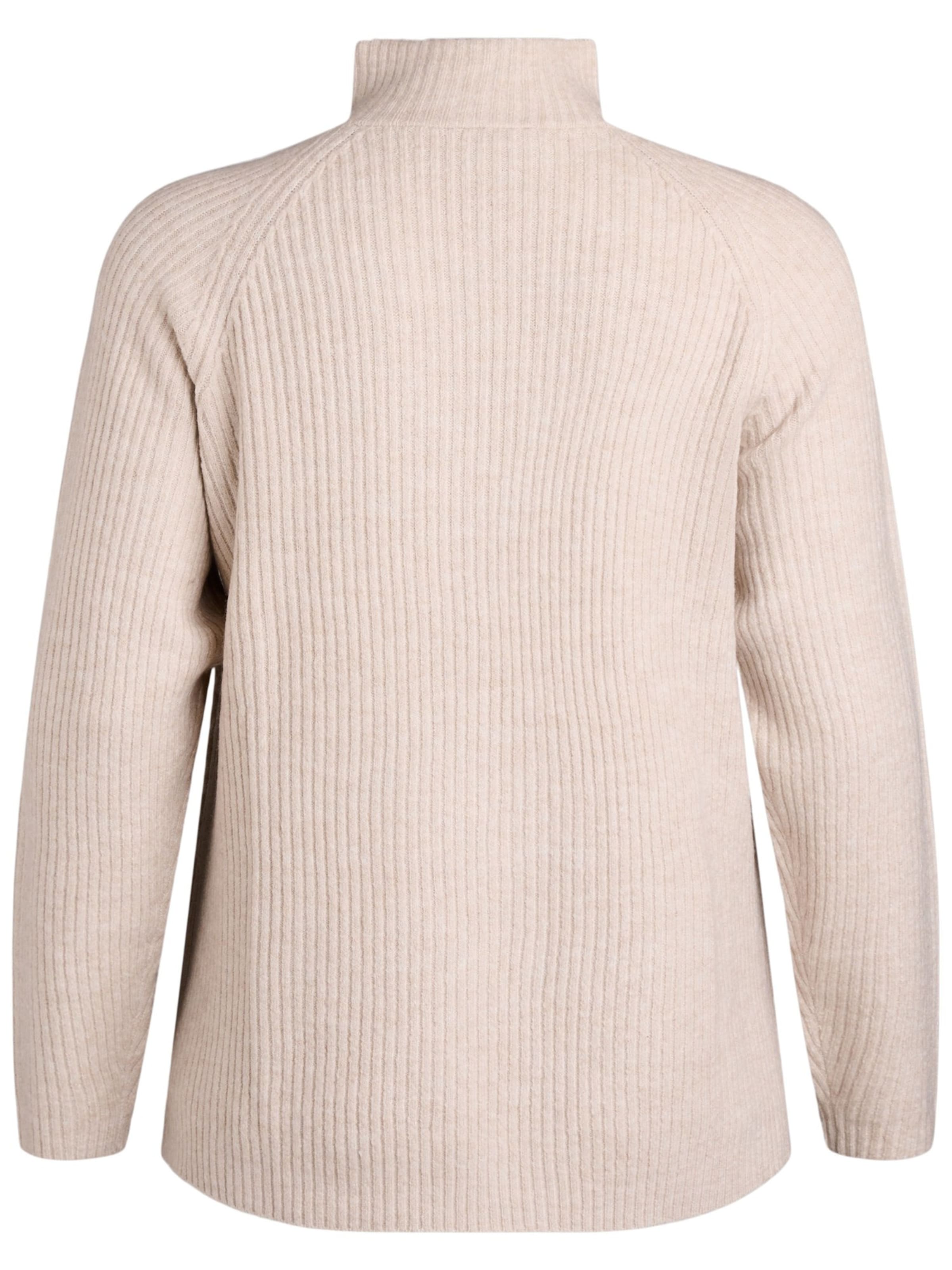 Zizzi Пуловер в бежово