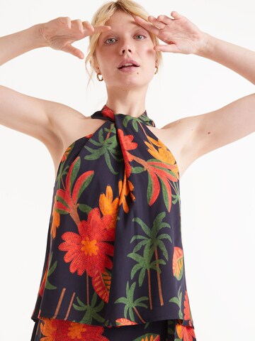 Top di Compania Fantastica in blu