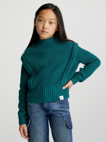 Calvin Klein Jeans Sweater in Blue: front