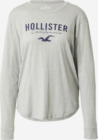 HOLLISTER Koszulka w kolorze szary: przód