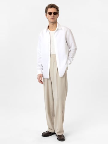 Coupe regular Chemise 'Leon' Antioch en blanc
