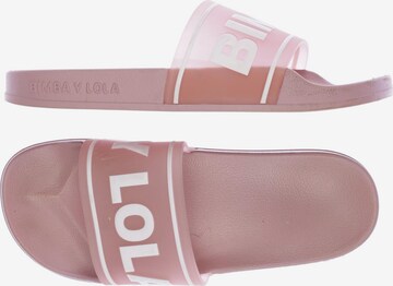 Bimba y Lola Sandalen 41 in Pink: predná strana