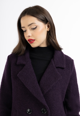 Manteau mi-saison faina en violet