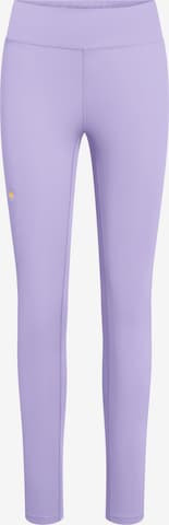GOLD´S GYM APPAREL Skinny Workout Pants 'Brooke' in Purple: front