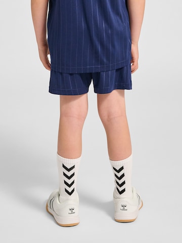 Hummel Regular Sportbroek in Blauw