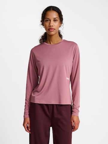 Hummel Functioneel shirt 'Pulse' in Roze: voorkant