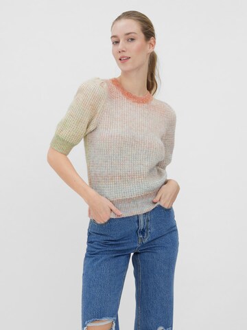 VERO MODA Sweater 'Rumo' in Pink: front