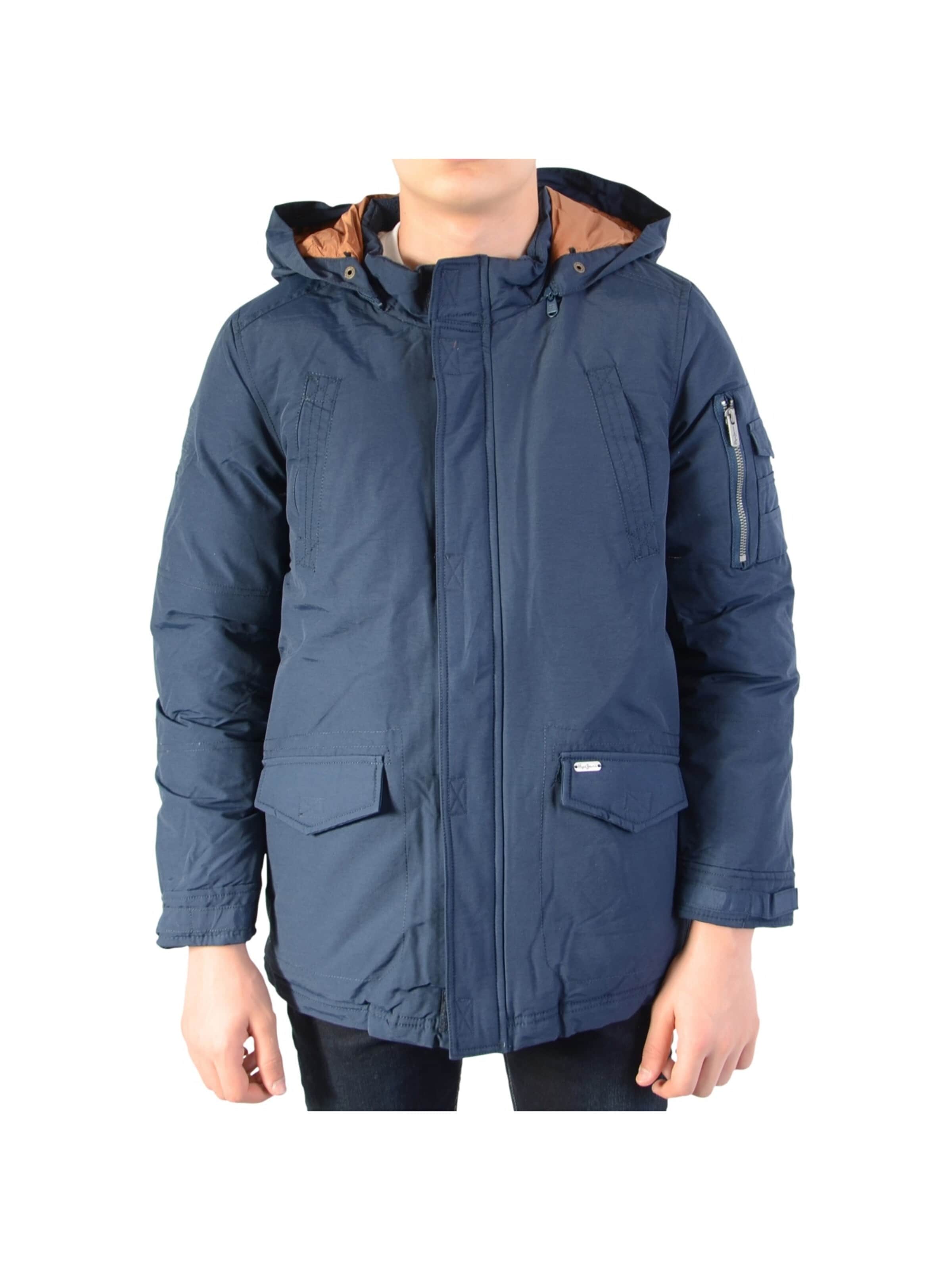 Pepe Jeans Kurtka przejściowa 'Conrad Kinder-Daunenjacke' w kolorze niebieski: przód