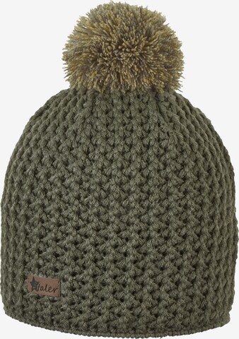 STERNTALER Beanie in Green: front