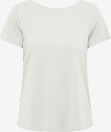 T-shirt 'FREE LIFE' ONLY en blanc : devant