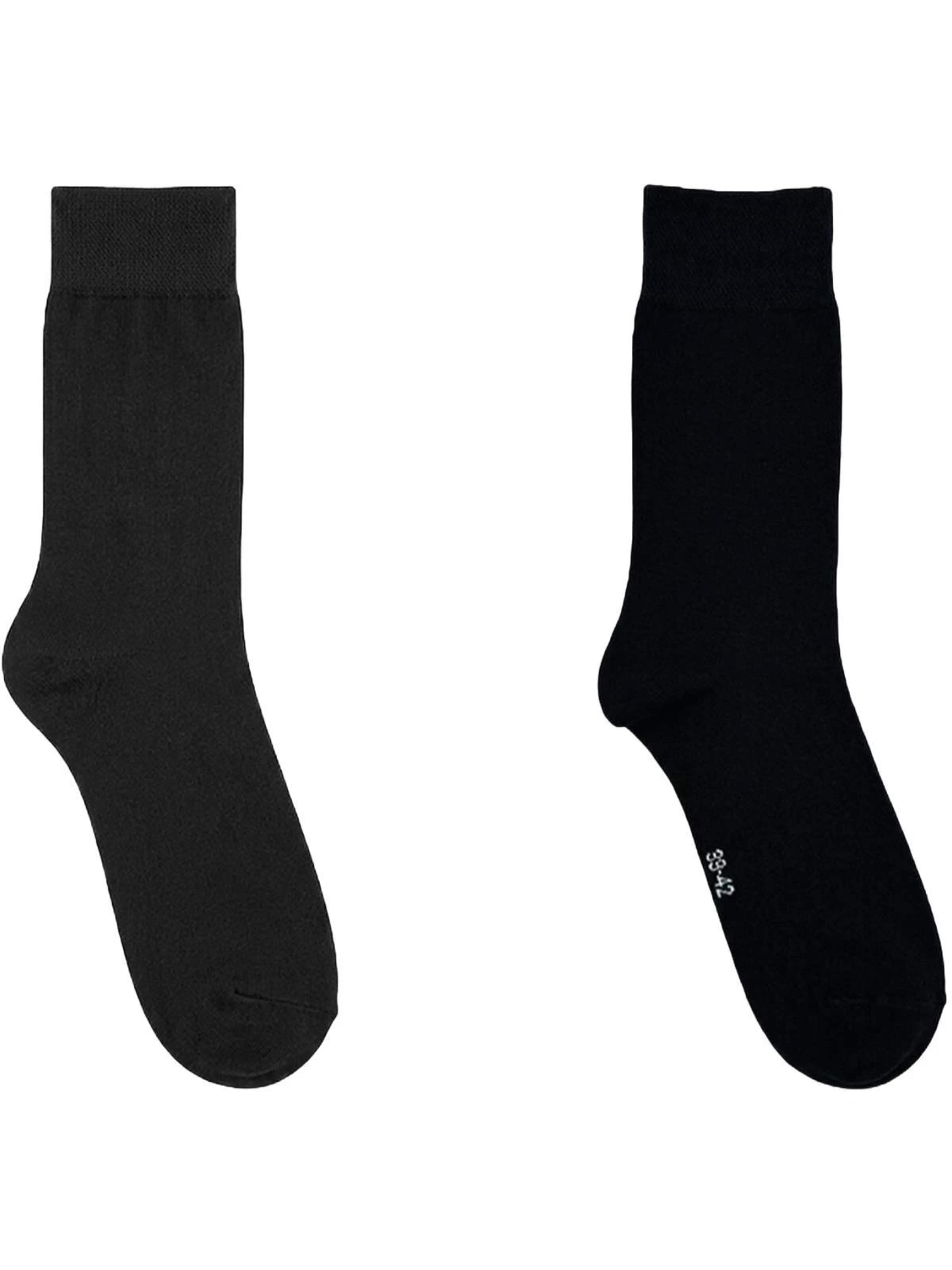 El Sueno Sokken 'Sportsocken' in Zwart