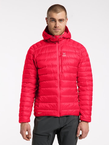 Haglöfs Outdoor jacket 'Roc Down' in Pink: front