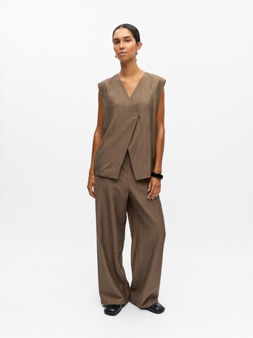 Gilet 'OBJYui' di OBJECT in marrone