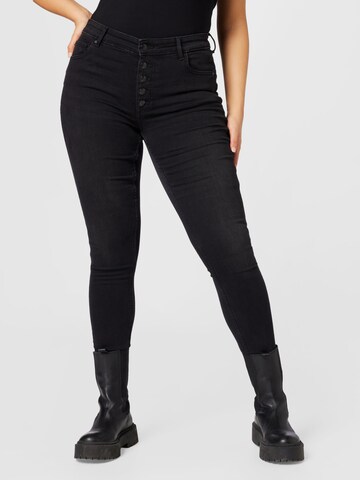 ONLY Carmakoma Regular Jeans 'BOBBI' in Black: front