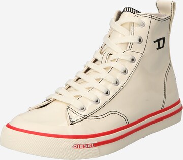 Sneaker alta 'Athos' di DIESEL in bianco: frontale