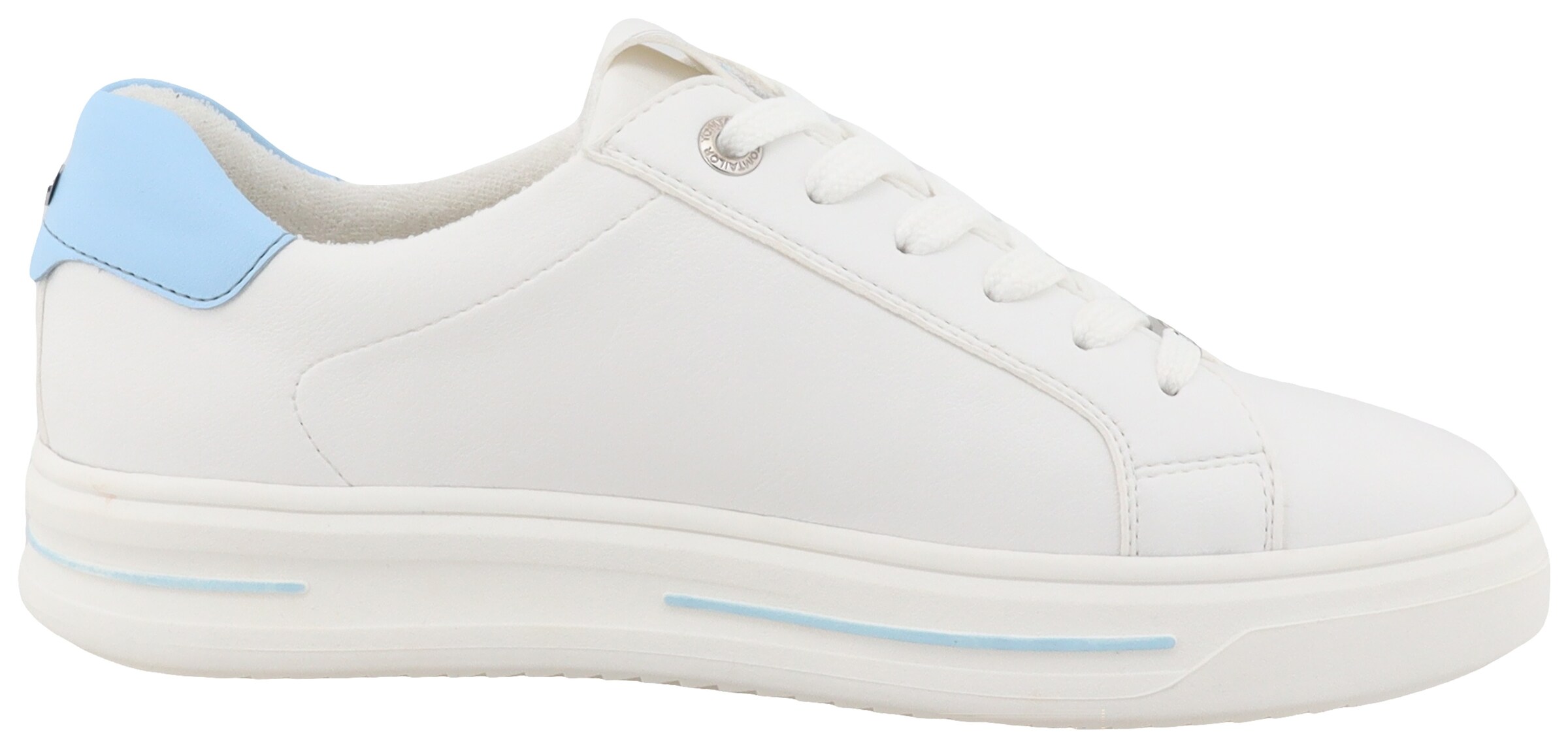 TOM TAILOR Sneaker in Weiß
