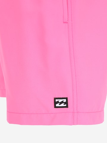 BILLABONG Пляжные шорты 'ALL DAY' в Ярко-розовый