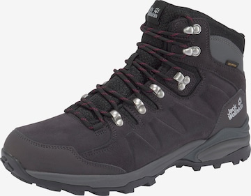 JACK WOLFSKIN Bootsit 'Refugio' värissä musta: etupuoli