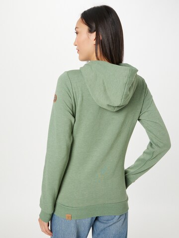 Bluză de molton 'FLORA' de la Ragwear pe verde
