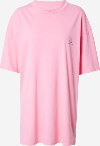 Tricou 'Chroma' de la NU-IN pe roz: față