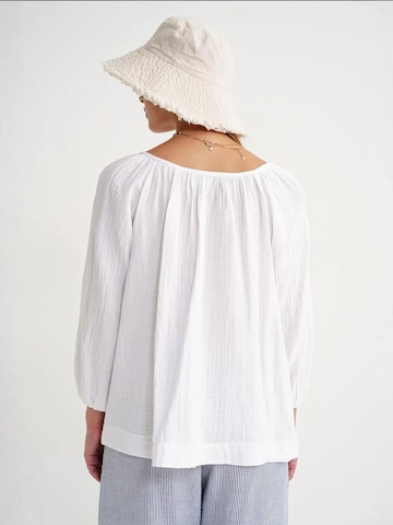 MixRay Blouse in White