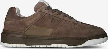 BLACKSTONE Låg sneaker 'TUFA GREER' i beige: framsida