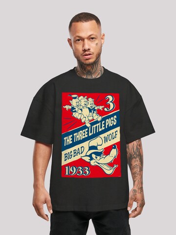 F4NT4STIC Shirt in Schwarz: Vorderseite