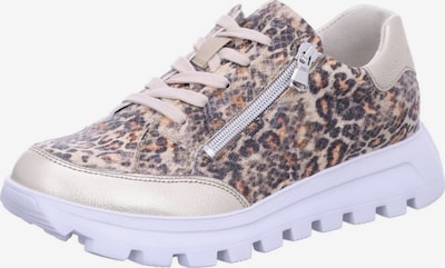 WALDLÄUFER Sneaker low 'Sneaker Low Damen 993008-200 347 Echtleder in beige' in 38,5 in beige, Produktansicht