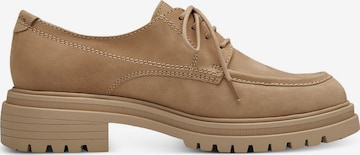 TAMARIS Lace-Up Shoes in Beige