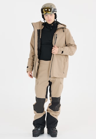 SLOPE Regular Skihose 'Bandone' in Beige