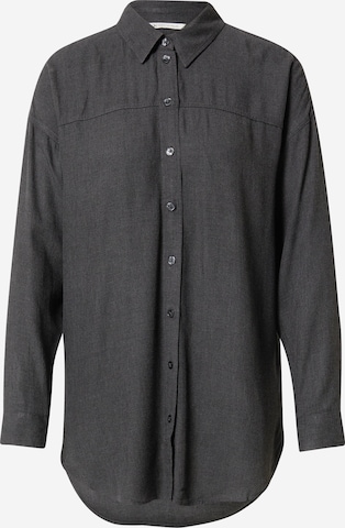 TOM TAILOR DENIM - Blusa em cinzento: frente