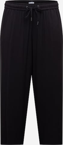 Tom Tailor Women + Wide leg Pants in Black: front