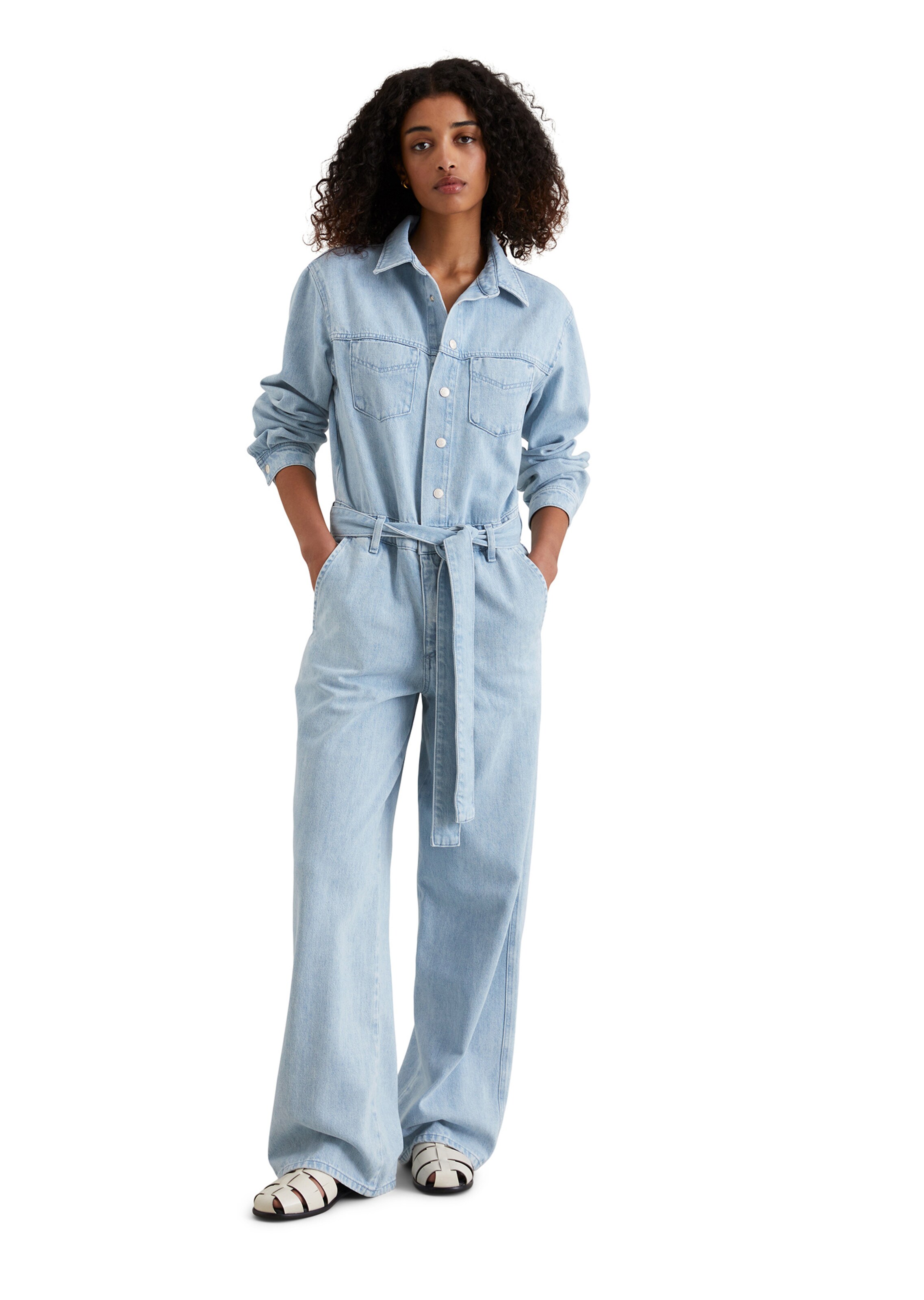 Marc O'Polo DENIM Jumpsuit in Blue: front