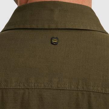 PME Legend Regular fit Button Up Shirt in Brown
