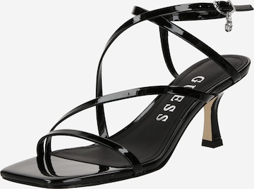 Sandales 'RIMILLA' GUESS en noir : devant