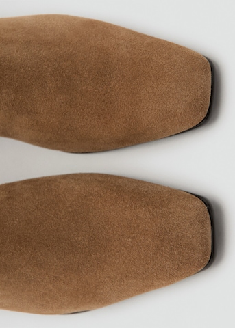 MANGO Stiefel 'Soria' in Braun