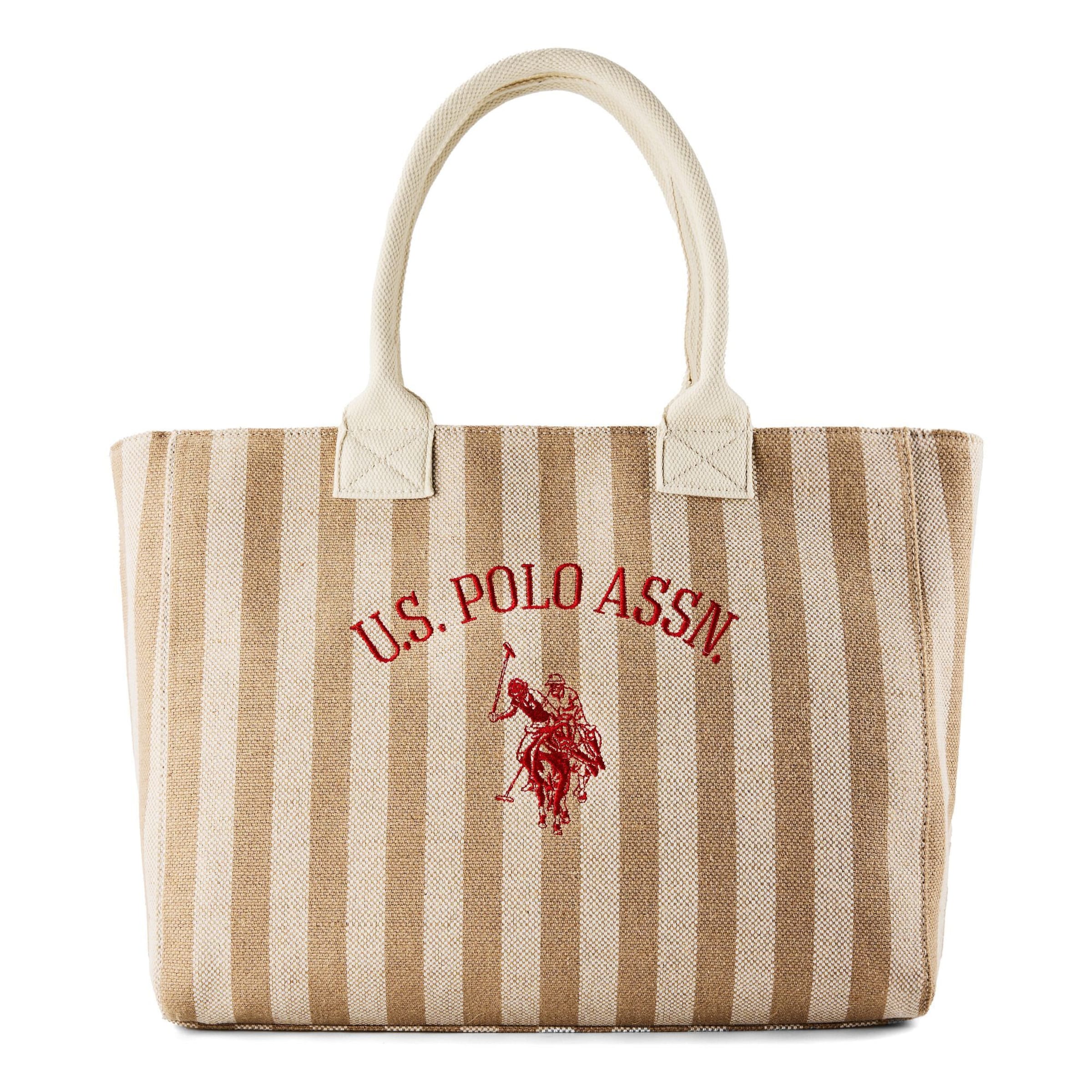 Sac bandoulière U.S. POLO ASSN. en marron : devant